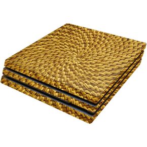 MightySkins Skin Compatible with Sony Playstation 4 Pro PS4 wrap Cover Sticker Skins Circle Weave