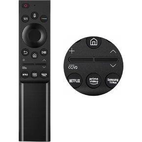 Voice Remote BN59-01363A Replacement for Samsung-TV-Remote Compatible for All Samsung with Voice Function Smart Curved Frame QLED LED LCD 8K 4K TVs