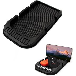 لوحة جل مضادة للانزلاق لوحة قيادة السيارة مضادة للانزلاق حامل الهاتف الخليوي، ملحقات السيارة الداخلية سلسلة مفاتيح نظارات شمسية مضادة للانزلاق وسادة الهاتف الخلوي للسيارة in Kuwait