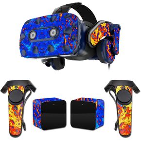 MightySkins Skin Compatible with HTC Vive Pro VR Headset - Melting | Protective, Durable, and Unique Vinyl Decal wrap Cover | Easy to Apply, Remove, and Change Styles | Made in The USA