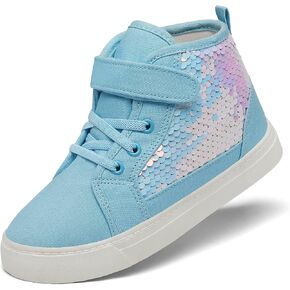 Nihaoya Baby First Walking Shoes Toddler Slip on Shoes Girls Princess Casual Sneakers Glitter Boy Running Tennis Footwear