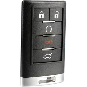 fits 2011-2014 Cadillac CTS / 2011 Cadillac DTS Key Fob Keyless Entry Remote (OUC6000066) - Not for Push to Start