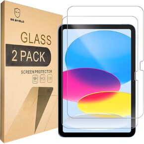Mr.Shield Screen Protector for iPad 10th Generation, (iPad 10 2022 10.9 inch) [Tempered Glass] [2-PACK] Screen Protector
