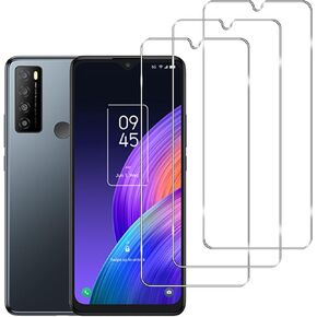 [3 Pack] Tempered Glass Screen Protector for TCL 30XL,HD Clear,9H Hardness, Anti Scratch,Compatible with TCL 30XL