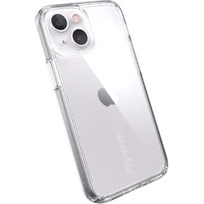 Speck iPhone 13 Mini Case - Drop Protection Fits iPhone 12 Mini & iPhone 13 Mini Phones - Anti-Yellowing & Anti-Fade with Dual Layer Slim Design - Wireless Charging Compatible - GemShell