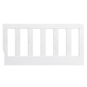 Oxford Baby Bennett Crib to Toddler Bed Guard Rail Conversion Kit, Rustic White, Green Guard Gold Certified