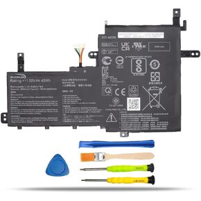 B31N1842 Laptop Battery Replacement for ASUS VivoBook S15 X513EA X513EP X513EQ X531F X531FA K531F S531F S531FA S531FL V531F V531FA V531FL S5500F S5500FL V5050E V5050EA Series 11.52V 42Wh
