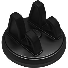 360° Rotatable Dashboard Cell Phone Holder for Car, Non-Slip Dash Navigation Bracket Mobile Phone Fixing Mount, Universal Car Dashboard Accessories for i-Phone Android Smartphones (Black)