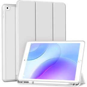 Protective Case for iPad Air 3rd Generation 2019 / iPad Pro 10.5 Inch 2017 with Pencil Holder, Slim Stand Cover with Soft TPU Back, Auto Wake/Sleep Cover for iPad Air 3 / Pro 10.5", Blue