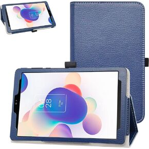 Bige for TCL Tab 8 SE Model 6048E 2024 Case,TCL TAB 8 LE Model 9137W Case,TCL Tab 8 Plus 9138S Case,TCL TAB 8 WiFi 9132X Case,PU Leather Folio 2-Folding Stand Cover for TCL TAB 8 LE 8" Tablets,Black