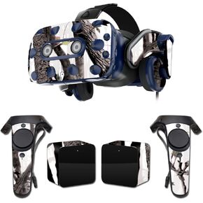 MightySkins Skin Compatible with HTC Vive Pro VR Headset - Artic Camo | Protective, Durable, and Unique Vinyl Decal wrap Cover | Easy to Apply, Remove, and Change Styles | Made in The USA