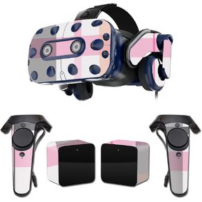 MightySkins Skin Compatible with HTC Vive Pro VR Headset - Plaid | Protective, Durable, and Unique Vinyl Decal wrap Cover | Easy to Apply, Remove, and Change Styles | Made in The USA