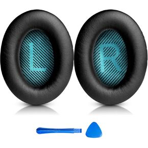 Headphones Replacement Ear Pads for Bose QC15, QC25, QC35, QC35ii. (QC15, QC25, QC35, QC35II)
