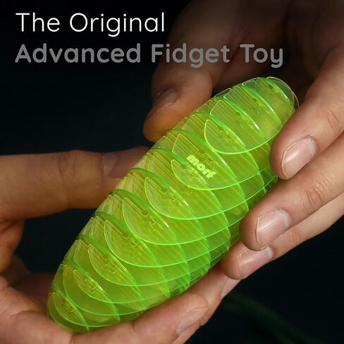 Morf Fidget Worm Toy Blue - Desk Fidgets for Adults - Quiet Morph Worm Fidget Toy Sensory Toys - Fun and Interactive Morf Fidget Toy for Kids - USA Patent Pending Morf Figgy Toys - Big - 20 x 20 in Saudi Arabia