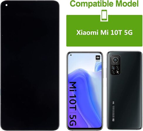 شاشة LCD رقمية بديلة متوافقة مع Xiaomi Redmi Note 11 Pro 5G 21091116I 2201116SG (أسود بدون إطار) شاشة LCD تعمل باللمس مع أدوات إصلاح - 6.8 بوصة in Kuwait