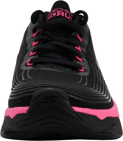 Skechers Women's Max Cushioning Elite Shoes, Black/Silver, 8 M in Kuwait