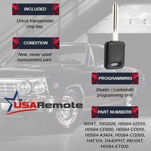 Keyless Entry Remote Fob + Ignition Key (fits Nissan Infiniti KBRASTU15 46) in Saudi Arabia
