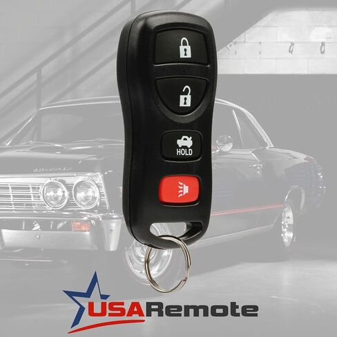 Keyless Entry Remote Fob + Ignition Key (fits Nissan Infiniti KBRASTU15 46) in Saudi Arabia