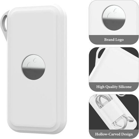 Geekria VR Battery Protective Cover Compatible with Vision Pro, Soft Silicone Protector Shell, Shockproof & Anti-Scratch Battery Storage Accessories, Suitable for Travel and Home (Black) in Saudi Arabia