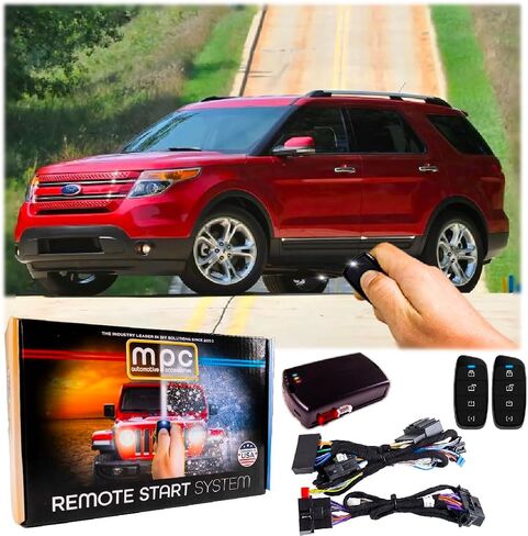 بدء التشغيل عن بعد المنشط عن بعد من MPC OEM لـ 2011-2015 Ford Explorer Key-to-Start، استخدم أجهزة التحكم عن بعد في المصنع للبدء - التوصيل والتشغيل - البرامج الثابتة المحملة مسبقًا in Kuwait