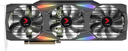 بطاقة رسومات PNY GeForce RTX™ 3070 Ti 8GB XLR8 Gaming Uprising Epic-X RGB™ ثلاثية المروحة in Kuwait