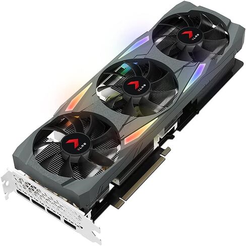 بطاقة رسومات PNY GeForce RTX™ 3070 Ti 8GB XLR8 Gaming Uprising Epic-X RGB™ ثلاثية المروحة in Kuwait