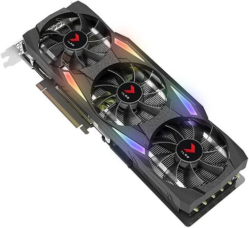بطاقة رسومات PNY GeForce RTX™ 3070 Ti 8GB XLR8 Gaming Uprising Epic-X RGB™ ثلاثية المروحة in Kuwait