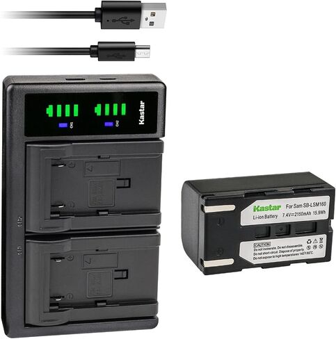 بطارية Kastar SB-LSM160 وبطارية بديلة LTD2 USB لبطارية سامسونج SB-LSM80 SBLSM80، SB-LSM160 SBLSM160، SB-LSM320 SBLSM320 in Saudi Arabia