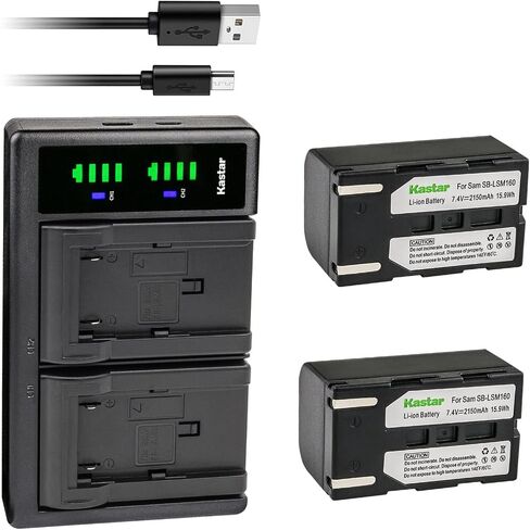 بطارية Kastar SB-LSM160 وبطارية بديلة LTD2 USB لبطارية سامسونج SB-LSM80 SBLSM80، SB-LSM160 SBLSM160، SB-LSM320 SBLSM320 in Saudi Arabia