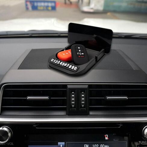 لوحة جل مضادة للانزلاق لوحة قيادة السيارة مضادة للانزلاق حامل الهاتف الخليوي، ملحقات السيارة الداخلية سلسلة مفاتيح نظارات شمسية مضادة للانزلاق وسادة الهاتف الخلوي للسيارة in Kuwait