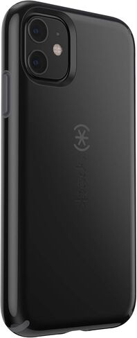 Speck iPhone 11 and iPhone XR Case - Drop Protection, Built for MagSafe Case for iPhone11 & iPhoneXR - Slim - Black, Black CandyShell Pro in Saudi Arabia