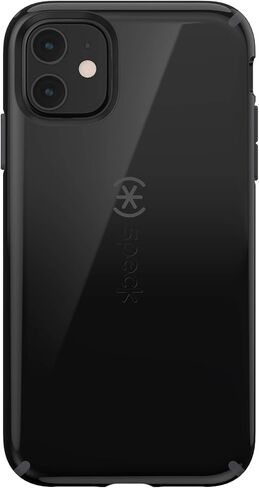 Speck iPhone 11 and iPhone XR Case - Drop Protection, Built for MagSafe Case for iPhone11 & iPhoneXR - Slim - Black, Black CandyShell Pro in Saudi Arabia