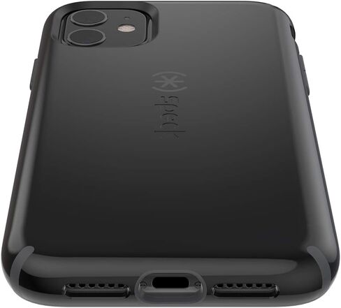 Speck iPhone 11 and iPhone XR Case - Drop Protection, Built for MagSafe Case for iPhone11 & iPhoneXR - Slim - Black, Black CandyShell Pro in Saudi Arabia