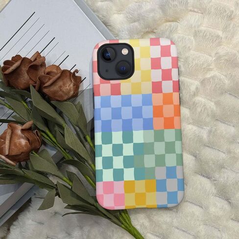 Case Compatible with for iPhone 15 Plus,Pink Cherry Fruit Ribbon Bow Phone Case Drop Protection,Soft Shockproof for Girl Women Boy Men,Case for iPhone 15 Plus in Saudi Arabia