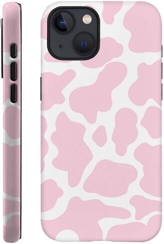 Case Compatible with for iPhone 15 Plus,Pink Cherry Fruit Ribbon Bow Phone Case Drop Protection,Soft Shockproof for Girl Women Boy Men,Case for iPhone 15 Plus in Saudi Arabia