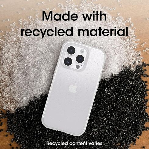 حافظة OtterBox iPhone 14 Pro Max (فقط) من سلسلة Prefix - شفافة، رفيعة للغاية، صديقة للجيب، حواف مرتفعة تحمي الكاميرا والشاشة، متوافقة مع الشحن اللاسلكي in Saudi Arabia