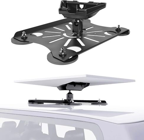 Starlink Gen 3 Roof Mount, Ybervont Starlink Mounting Kit Gen 3, Starlink Magnetic Mount for Starlink Internet Kit Satellite, Starlink Magnet Mount with Starlink Gen 3 Pipe Adapter, for Starlink V3 in Saudi Arabia