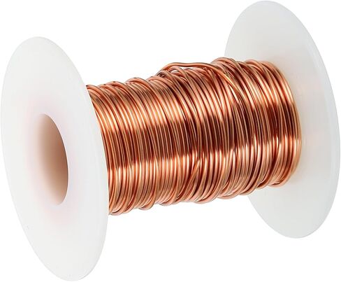 PATIKIL 99.9% Soft Copper Wire, 17Gauge/1.1mm Diameter 10m/32.8ft Spool Pure Copper Craft Wire for Jewelry Making Beading Garden Plants in Saudi Arabia