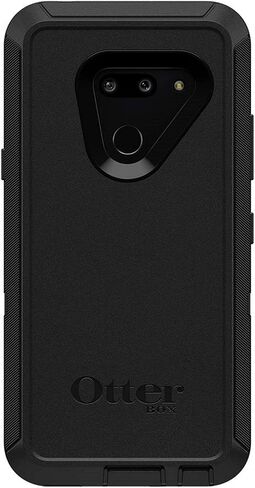 OtterBox DEFENDER SERIES Case & Holster for LG G8 ThinQ - Black in Saudi Arabia