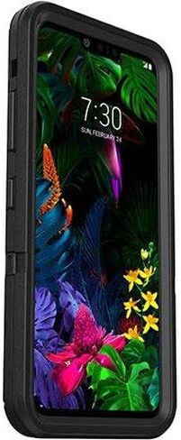OtterBox DEFENDER SERIES Case & Holster for LG G8 ThinQ - Black in Saudi Arabia