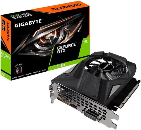 Gigabyte GeForce GTX 1650 D6 OC V4 (4GB GDDR6/PCI Express 3.0/1620MHz/12000MHz) in Saudi Arabia