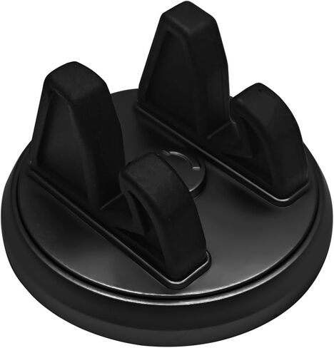 360° Rotatable Dashboard Cell Phone Holder for Car, Non-Slip Dash Navigation Bracket Mobile Phone Fixing Mount, Universal Car Dashboard Accessories for i-Phone Android Smartphones (Black) in Saudi Arabia