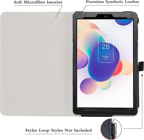 Bige for TCL Tab 8 SE Model 6048E 2024 Case,TCL TAB 8 LE Model 9137W Case,TCL Tab 8 Plus 9138S Case,TCL TAB 8 WiFi 9132X Case,PU Leather Folio 2-Folding Stand Cover for TCL TAB 8 LE 8" Tablets,Black in Kuwait