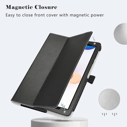 Bige for TCL Tab 8 SE Model 6048E 2024 Case,TCL TAB 8 LE Model 9137W Case,TCL Tab 8 Plus 9138S Case,TCL TAB 8 WiFi 9132X Case,PU Leather Folio 2-Folding Stand Cover for TCL TAB 8 LE 8" Tablets,Black in Kuwait