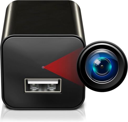 DIVINEEAGLE Mini Camera Camera Charger Black - Camera 1080p Full HD - Small Nanny Cam in Saudi Arabia