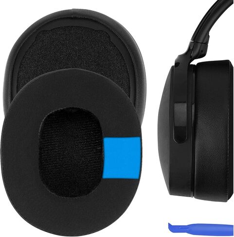 وسائد أذن بديلة من جل التبريد الرياضي من Geekria لـ Skullcandy Crusher Wireless، Crusher Evo، Crusher ANC، Hesh 3، Hesh Evo، Hesh ANC وسائد أذن لسماعات الرأس، وسادات أذن لسماعات الرأس، وأكواب للأذن (أسود) in Saudi Arabia