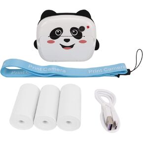 Instant Print Camera, Instant Camera Toy 12MP Rechargeable for Above 6 Years Old