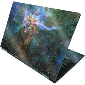 MightySkins Glossy Glitter Skin Compatible with Lenovo IdeaPad Flex 5 2-in-1 15" (2021) - Focus | Protective, Durable High-Gloss Glitter Finish | Easy to Apply and Change Style | Made in The USA