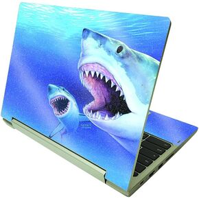 MightySkins Glossy Glitter Skin Compatible with Lenovo IdeaPad Flex 3 Chromebook 2-in-1 11.6" (2021) - Cheetah | Protective, Durable High-Gloss Glitter Finish | Easy to Apply | Made in The USA