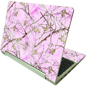 MightySkins Glossy Glitter Skin Compatible with Lenovo IdeaPad Flex 3 Chromebook 2-in-1 11.6" (2021) - Buck Camo | Protective, Durable High-Gloss Glitter Finish | Easy to Apply | Made in The USA